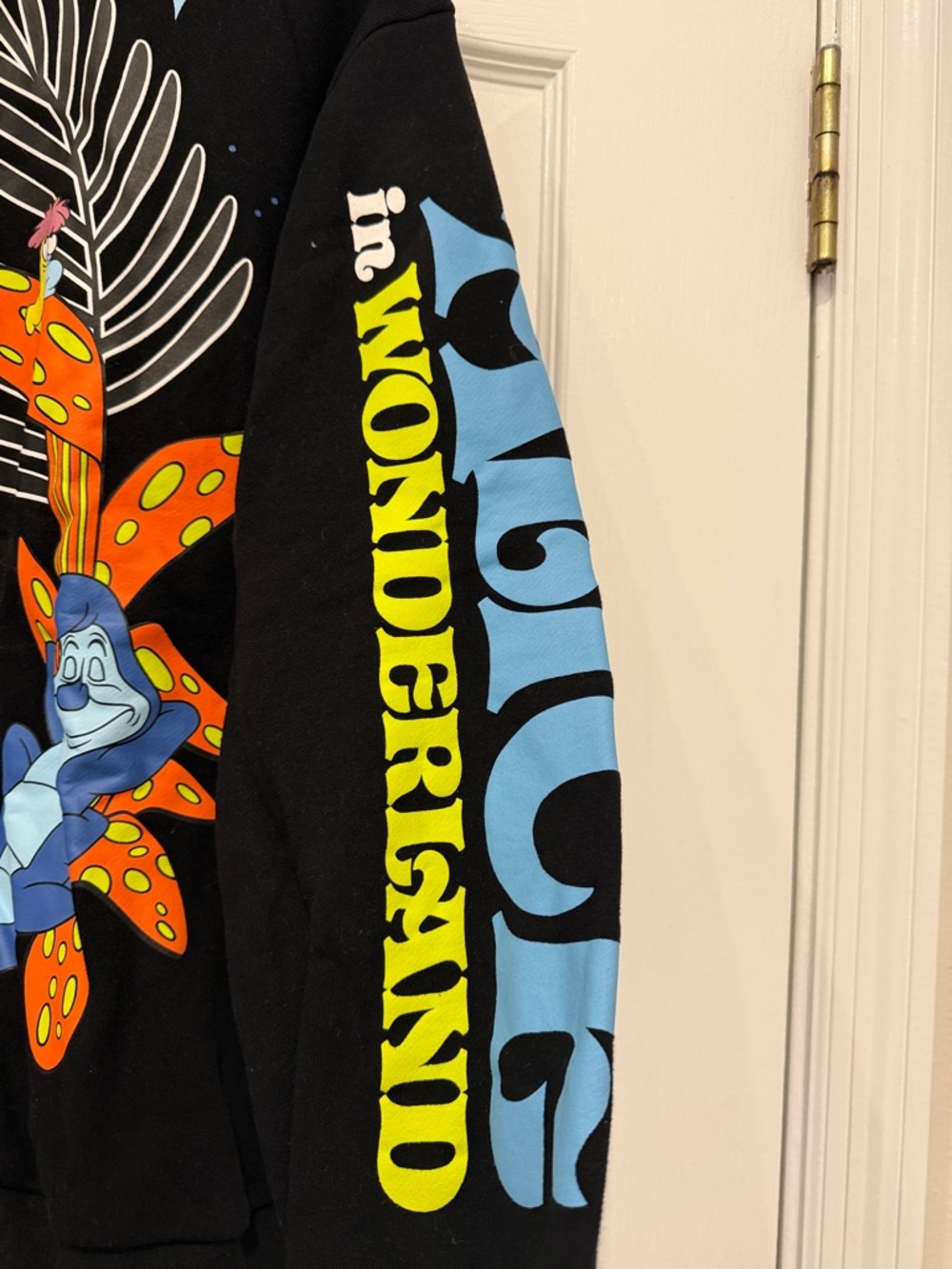 Disney Alice in Wonderland Crewneck Sweatshirt with Colorful Caterpillar - Picture 4 of 9